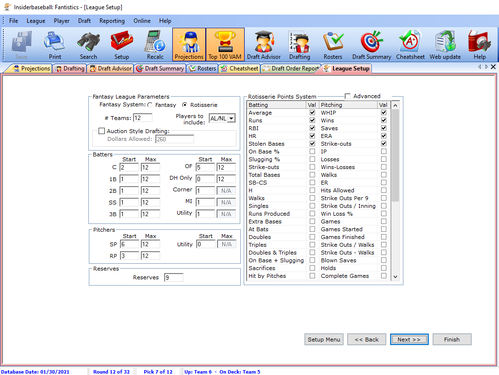 Fantasy Baseball 2023 Draft Day Spreadsheet - TG Fantasy Baseball